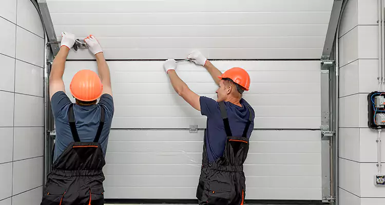 Garage Door Bottom Panel Repair in Port St. Lucie, FL